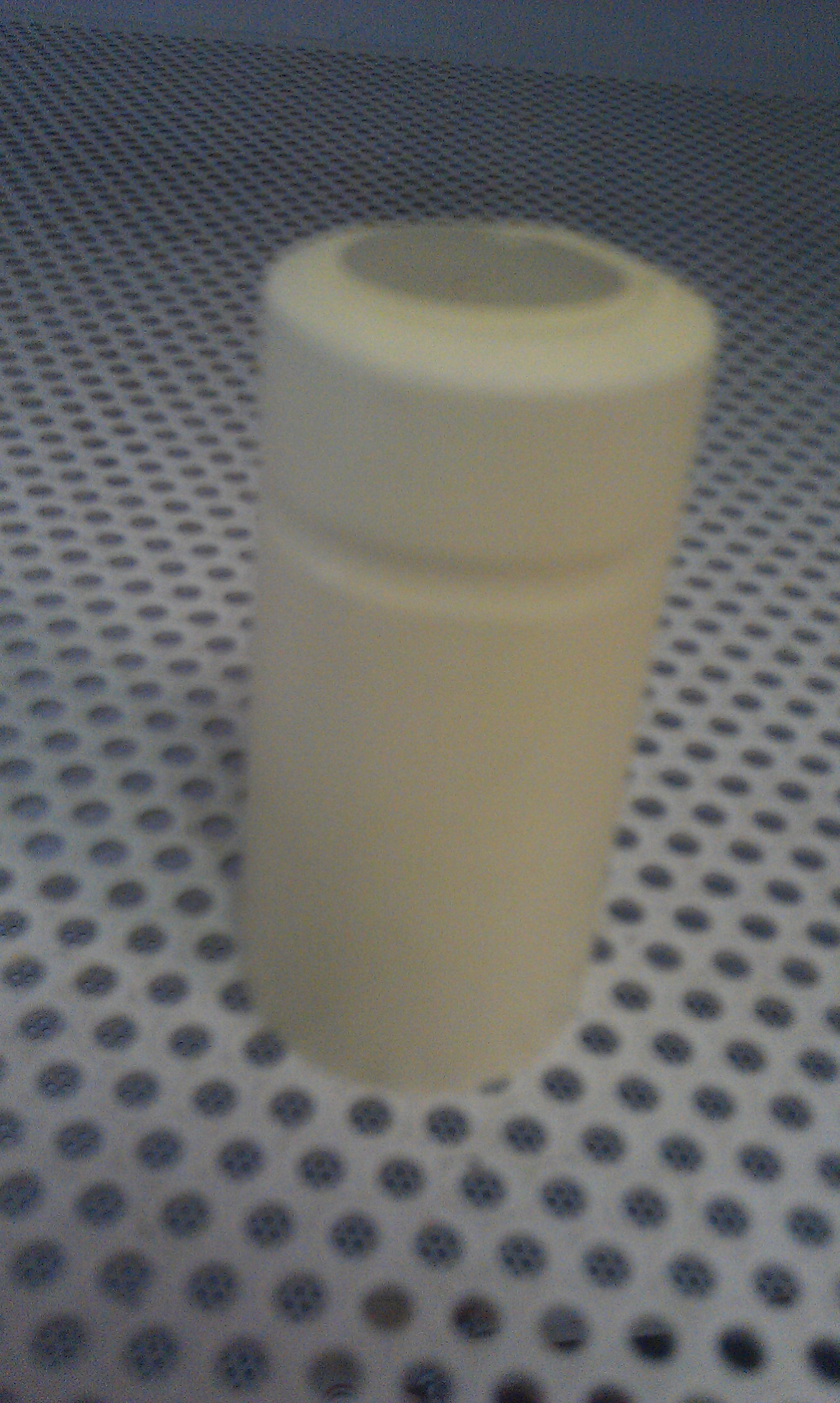 Kis méretű kapszula - pálinkás üvegre - vajsárga 23x40mm